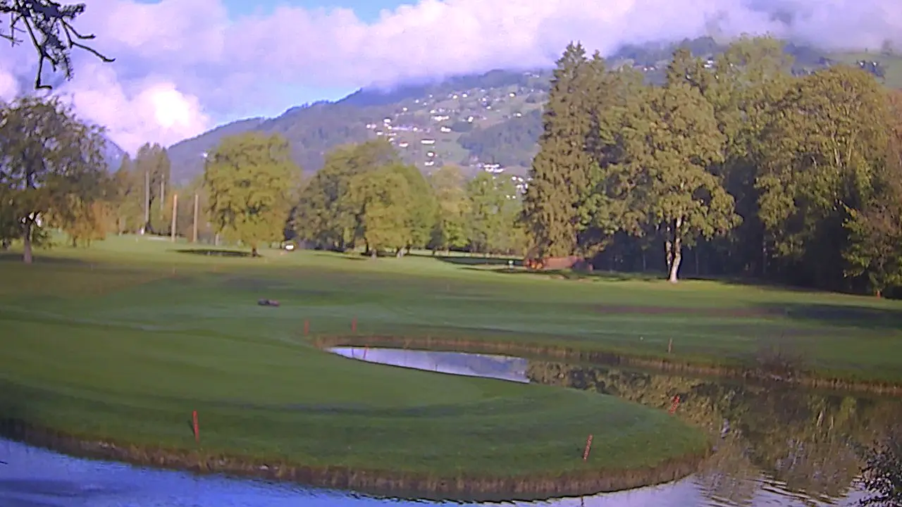 Bild der Webcam am Golfclub Montafon